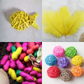 Lemon Yellow Fabric Dye Powder Pigment Dye for Clothing Renovation in Feather Bamboo 10g/bottle Dyes