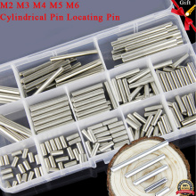Dowel Pin 304 Stainless Steel Cylindrical Pin Locating Pin Shelf Support Pin Fasten Elements Assortment Kit M2 M3 M4 M5 M6