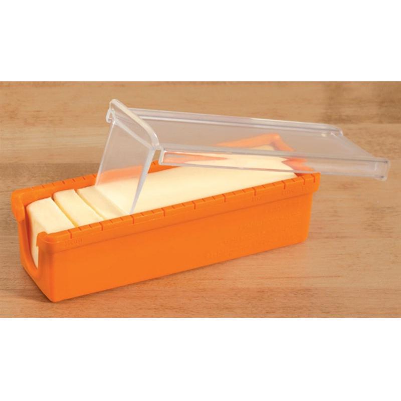 Silicone Butter Slicer Cutter Dual Used Butter Container Butter Keeper fo Making Bread Cakes Cookies