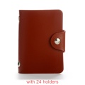 brown card holder