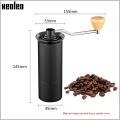 XEOLEO Manual Coffee grinder 45MM Aluminum Coffee miller Black/Brown/Silver/Gold 15g Mini Portable Coffee milling machine