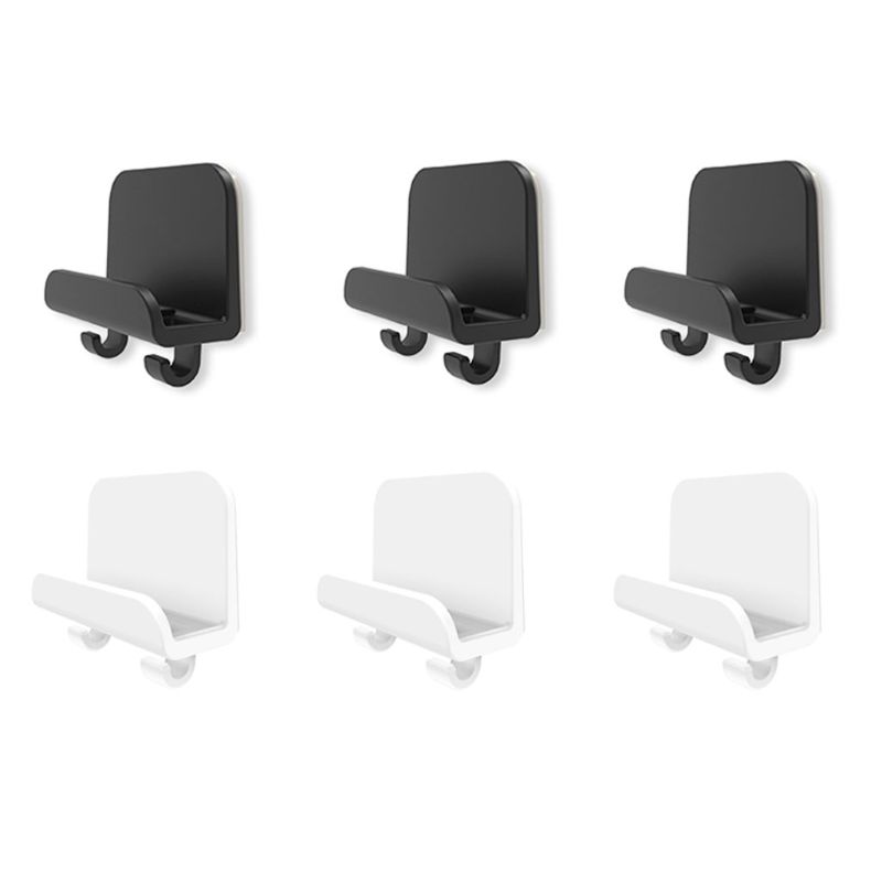 3PCS Adhesive Phone Tablet Holder Wall Mount Plastic Stand Hook Cradle for iPad Cellphone 2020 new