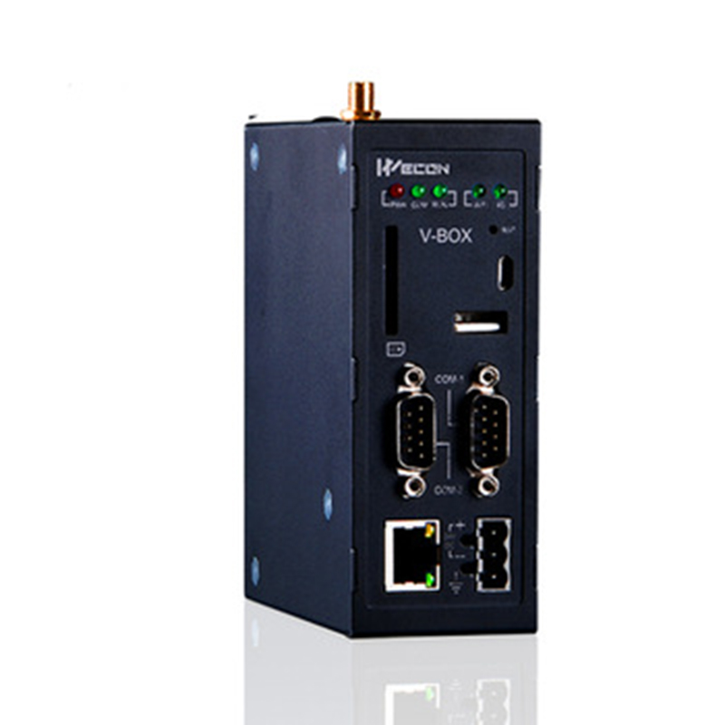 IIOT V-BOX Industrial IoT gateway support most PLCs, modbus and webscada on the cloud through RS232, RS422/RS485, Ethernet.