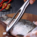 Stainless Steel Kitchen Utensils Fish Scales Skin Brush Scraping Cleaning Tool Graters Fast Remove Fish Cleaning Peeler Scraper