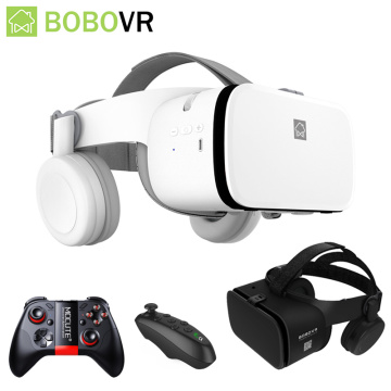 Bobo VR Z6 Smart 3D Casque Viar Bluetooth 3D Glasses Virtual Reality Headset Helmet Goggles Lenses for Phone Smartphone 4.7-6.2'