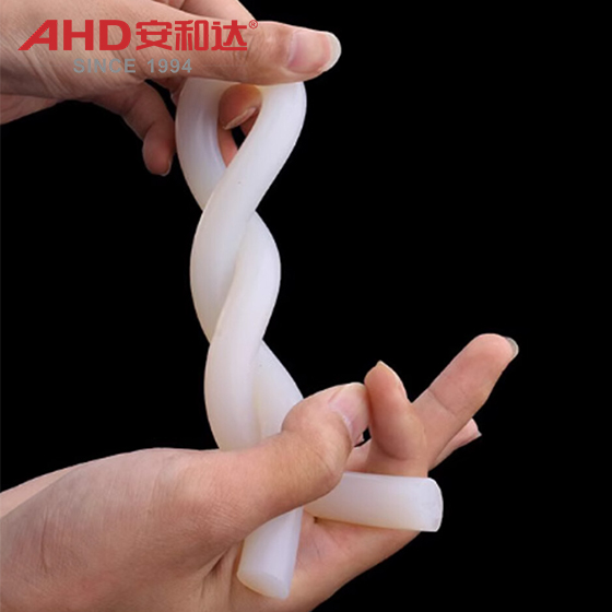 Silicone round rod test