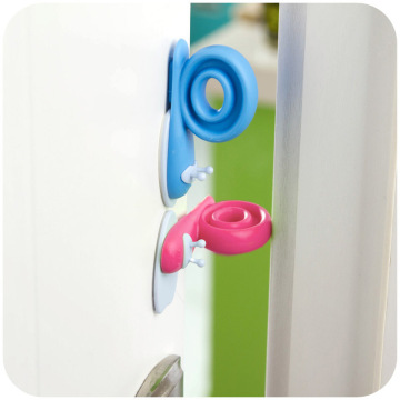 3pcs EVA Door Stopper Cartoon Snails Shape Doorstop Home Decor Door Buffers Child Finger Protection Safe Doorways for Baby Care