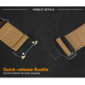 IDOGEAR 1.75 Inch CQB Quick Release Tactical Belt Riggers Airsoft Combat Belt Metal Buckle Military Tactical Gear