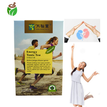 40 pcs/2 Packs Natural Energy tonic tea Anti-fatigue Aging Promote sleeping immunity sexual vitality Kidney Care vital drink tea