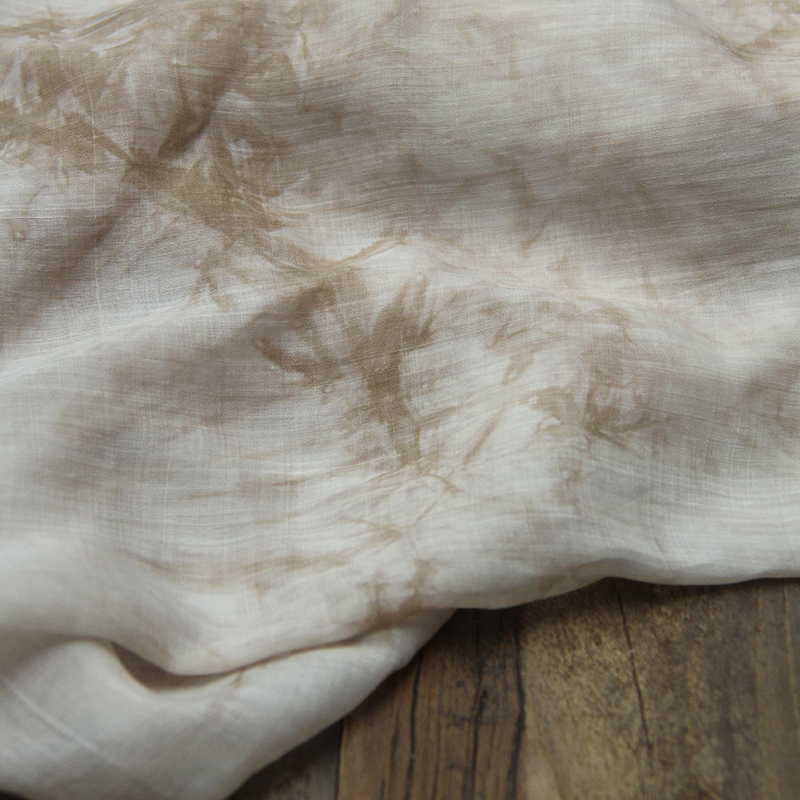 High quality ramie Tencel tissu Ethereal printing fabric High grade comfortable gown dress cheongsam patchwork