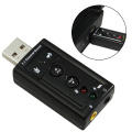 Etmakit Microphone Audio External USB Audio Sound Card Adapter Virtual 7.1 USB 2.0 Mic Speaker Audio Headset