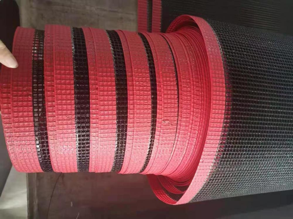 PTFE coated open mesh belt