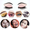 12 Pcs Eyebrow Stencil Reusable Template Makeup Tools Eyebrow-Shaped Mold Card HJL2019