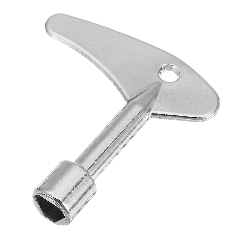 Universal Alloy Triangle Delta Switch Key Wrench Train Electrical Cupboard Box Elevator Cabinet Key Wrench