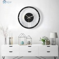2019 HOT Cute Nordic Style Wall Clock Silent Transparent Acrylic Clock Home Living Room Container Cooler 19MAY30