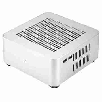 L80S Computer Cases Aluminum Chassis Desktop Mainframe with Usb 3.0 Port Hollow for Game Chassis Diy Mini Pc Itx Case