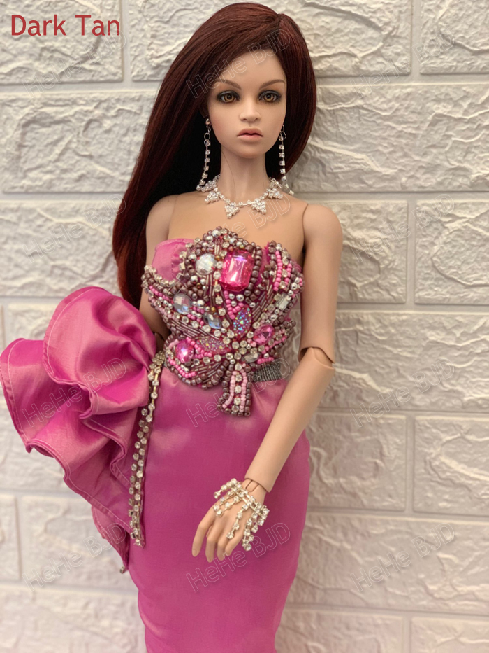 HeHeBJD 1/3 dolls fashion women include eyes toy Resin art Dolls Welcome to custom face makeup