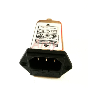 Power EMI filter CW2A 3A 6A 10A socket T single-phase AC 220V