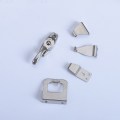 2pCS Stainless Steel Small Round Handle Crescent Lock Zinc Alloy Hook Lock Window Parts