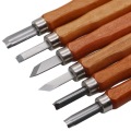Best 12pcs Wood Carving Tools Set Chisel Gouges Woodcut Knife Scorper Hand Cutter for Arts Crafts DIY Tools Woodworking Tool