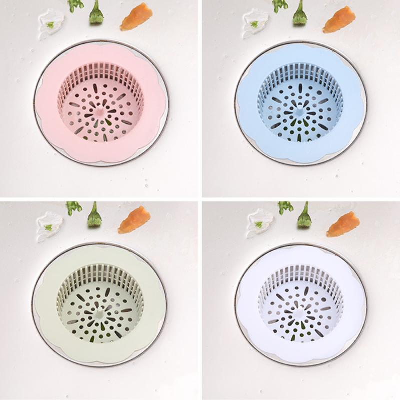 Kitchen Sink Filter Screen Floor Drain Hair Stopper Bath Room Hand Sink Plug Bath Catcher Sink Strainer Cover Tool Accessories