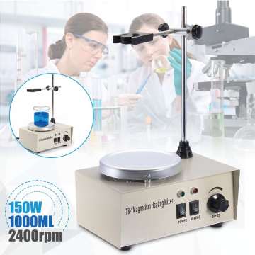 150W 220V/50Hz 78-1 Magnetism Stirrer Heating Mixer Hot Plate Magnetic Machine 1000ML