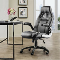 Furgle Racing Office Chair Ergonomic Executive Chair 360° Rotatable with Adjustable Headrest Gaming Chair in Office Furniture