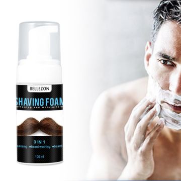 100ml Men Shaving Foam Manual Razor Shaving Cream for Travel Personal Beauty Face Beard Care Supplies