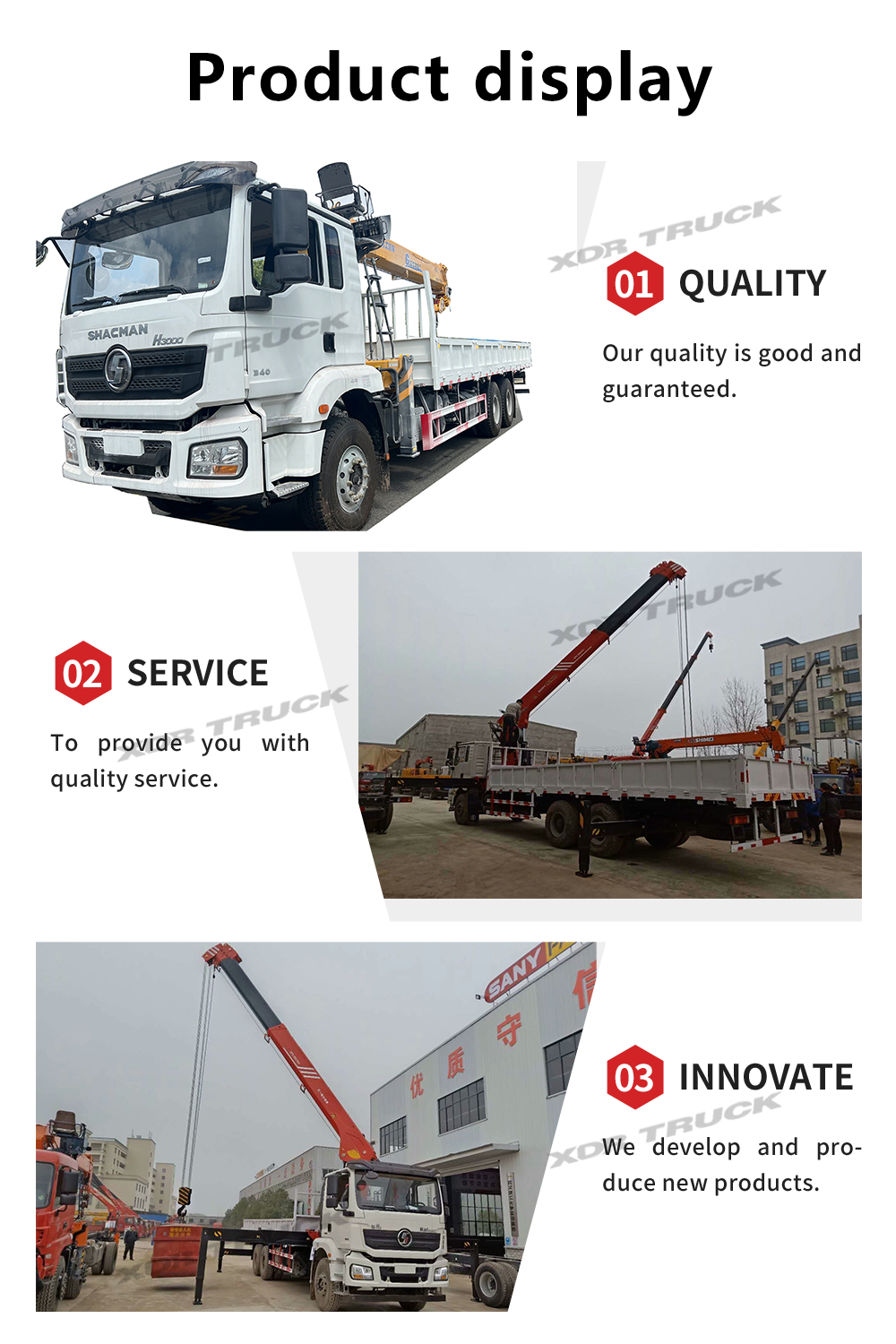 Shacman 8x4 heavy duty truck