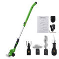 ET1007 power tools 4in1 10.8V Li-ion cordless hedge trimmer mower mower pruning mini rechargeable tools 65manganese alloy steel