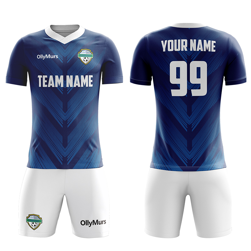 OllyMurs OEM Soccer Wear Uniform Fully Customized Design Football Jersey Sublimation Quick Fit Soccer Wear