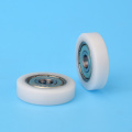 6*26*8mm F type plane plastic pulley Falt package bearing 626zz pulley for DIY 3D printer roller door and window Bearing steel