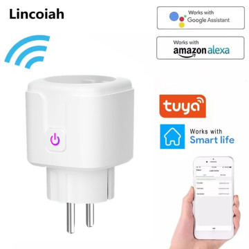 WiFi Smart Wireless Plug EU US UK Adaptor Remote Voice Control Power Energy Monitor Outlet Timer Socket for Alexa Google Home