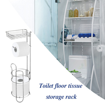 Recableght Toilet Paper Holder 3 Tiers Metal Paper Towel Tissue Stand Rack Saving Space Sturdy Tough For Home Bathroom Kitchen