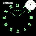 wall clock luminous