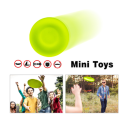 Mini Beach flying disk for outdoor sports silicone disc decompression toys to play beach entertainment toys