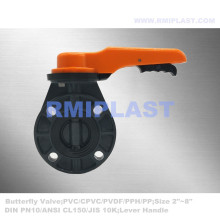 Butterfly Valve UPVC ANSI CL150 5