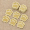 20pcs Cute Animal Dog Cat Paws Faux PU Leather Handmade Garment Label DIY Sewing On Bag Hat Toys Decor Cloth Tags