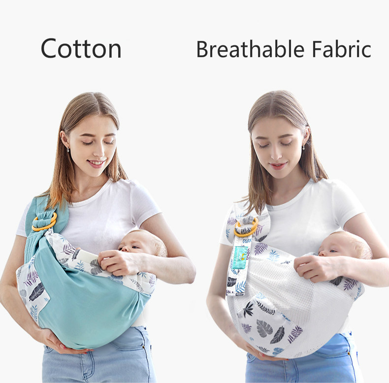 Baby Carrier Scarf Adjustable Front Facing Baby Wrap Baby Carrier Soft Sling for Newborns Baby Kangaroos