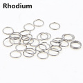 200pcs/lot 4 5 6 8 10 mm Open Single Loops Jump Rings Split Rings For Jewelry Making Diy Jewelry Finding Connector Accessories