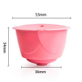 1Pcs Reusable Dolce Gusto Capsule Cup Filter Refillable Capsule Coffee Capsule Filter With Defoaming Function