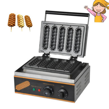 Electric French Hot Dog Waffle Baker Machine 110V 220V Commercial Use Electric Lolly Waffle Makers Machine FY-117