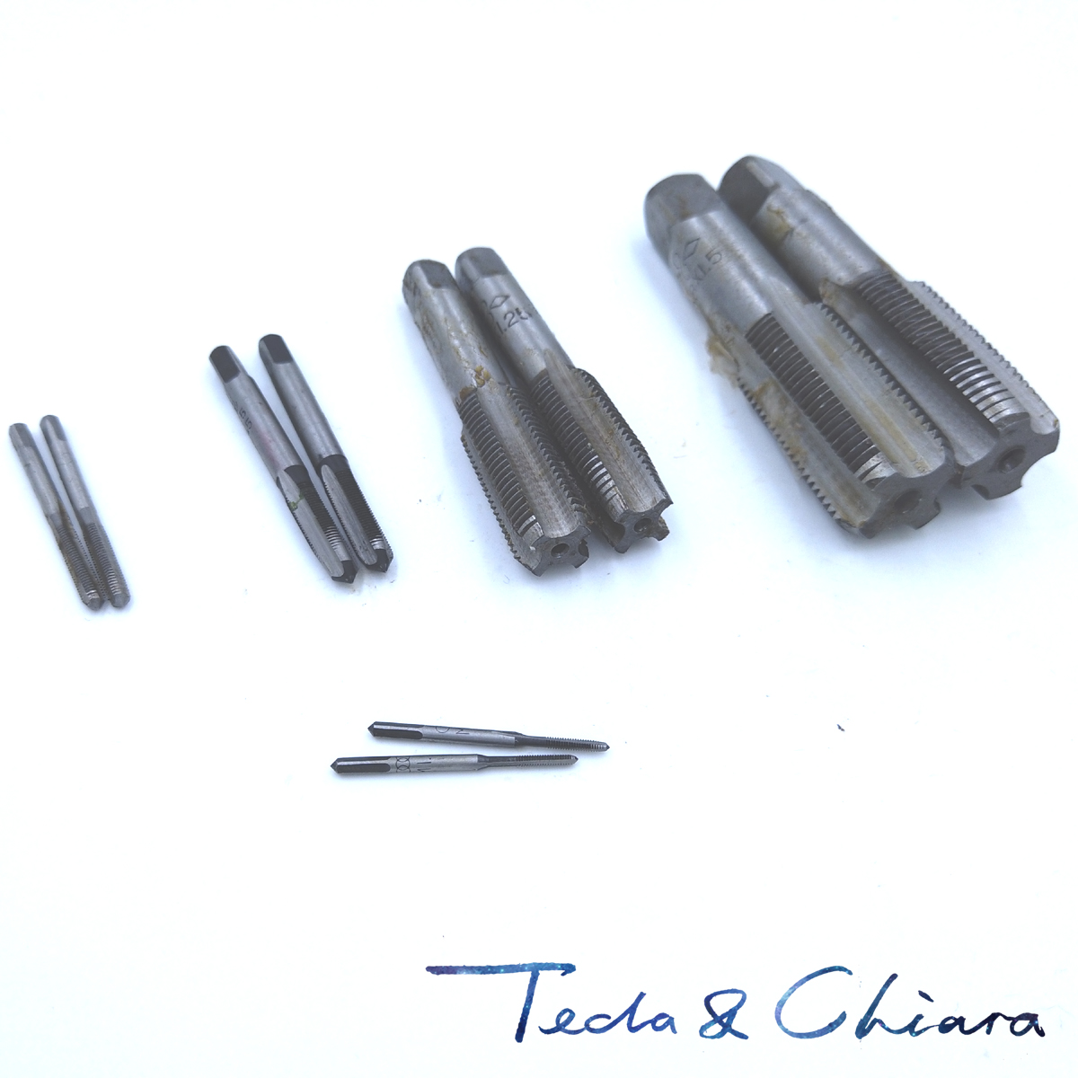 1Set M14 x 1mm 1.25mm 1.5mm 2mm Right hand Tap Metric Taper and Plug Pitch For Mold Machining * 1 1.25 1.5 2