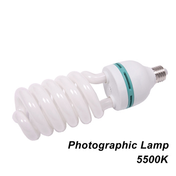 High Quality 150W E27 5500K CFL Photography Lighting Video Bulb Daylight Balanced Energy Saving fluorescent Lamp photo studio