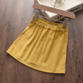 Infant Child Girls Corduroy Skirt Children's Ribbed Buttock Wrapping Half Length Skirt for Kids 2-7Years