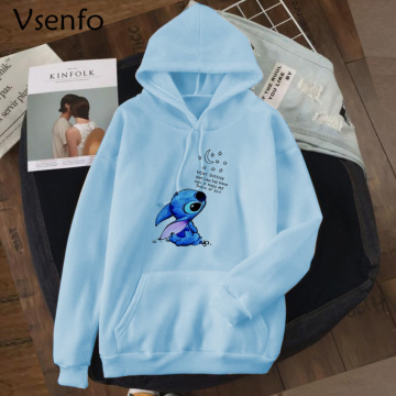 Harajuku Kawaii Women's Hoodies Sweatshirt Women Cute Anime Korean Style Hoodie Casual Pullover Women's Hoodie Clothes Tops