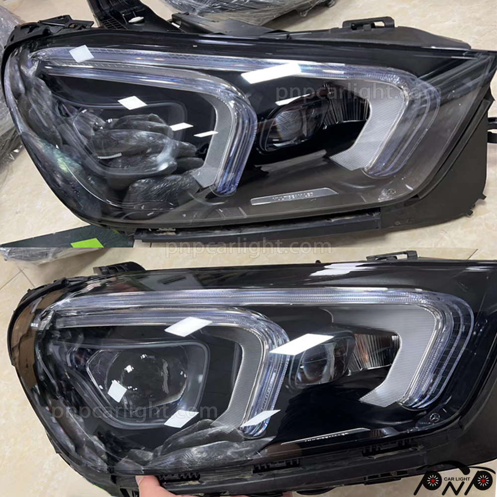 Multibeam LED headlights for Mercedes GLE C167 V167