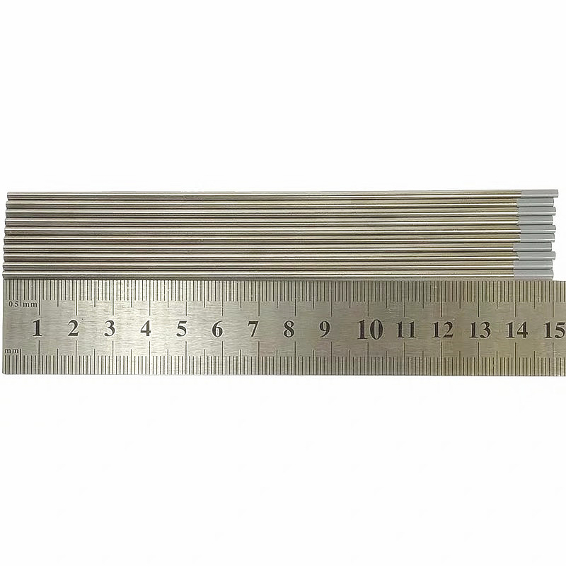 10pcs/ boxs high quality 1.5/1.6 X 150mm WC20 gray thorium tungsten electrode head tungsten needle/electrode for welding machine