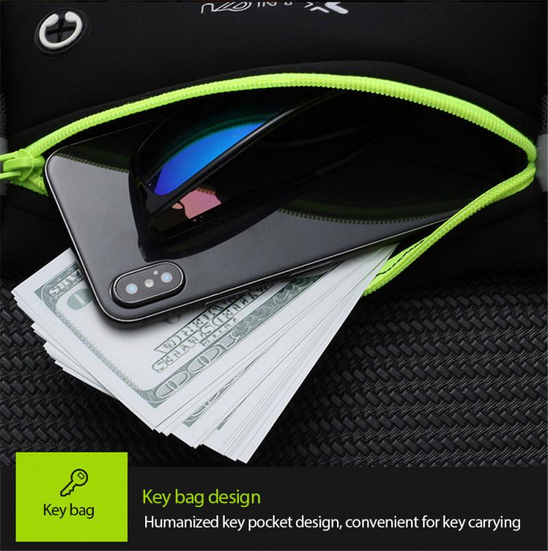 Sports Bag Running Waist Bag Portable Gym Bag Pocket Jogging Waterproof Cycling Bum Bag Phone Bag Women Running Waist Belt
