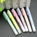 6 Pcs Novelty Scent 6 Colors Highlighter Marker Pen Marker School Supplies Highlighter Marker Material Escolar Scribble Pen